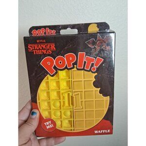 NWT Stranger Things Pop It Fidget Toy Waffle Eleven Gift Travel
